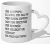 22Feels® Stiefmutter Geschenk - Tasse mit Spruch (Herzhenkel, Weiss, 320ml)-Tasse Weiss Herzhenkel 320ml-22Feels