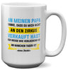 22Feels® Papa Geschenk von Tochter - XL Tasse mit Spruch (Weiss, 440ml)-Weisse XL Tasse 440ml-22Feels
