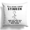 22Feels® Opa Geschenk - Kissen mit Spruch (Weiss 40x40cm)-Kissen Weiss 40x40-22Feels