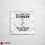 22Feels® Opa Geschenk - Kissen mit Spruch (Weiss 40x40cm)-Kissen Weiss 40x40-22Feels