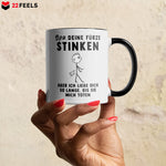 22Feels® Opa Geschenk - Tasse mit Spruch (Weiss-Schwarz, 320ml)-TwoTone Tasse Weiss-Schwarz 320ml-22Feels