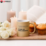22Feels® Verlobter Geschenk - Glitzertasse mit Spruch (Gold, 320ml)-Glitzertasse Gold 320ml-22Feels
