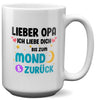 22Feels® Opa Geschenk - XL Tasse mit Spruch (Weiss, 440ml)-Weisse XL Tasse 440ml-22Feels