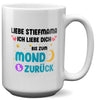 22Feels® Stiefmama Geschenk - XL Tasse mit Spruch (Weiss, 440ml)-Weisse XL Tasse 440ml-22Feels