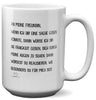 22Feels® Freundin Geschenk zum Jahrestag, Valentinstag etc. - XL Tasse mit Spruch (Weiss, 440ml)-Weisse XL Tasse 440ml-22Feels