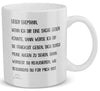 22Feels® Ehemann Geschenk zum Hochzeitstag, Valentinstag etc. - Tasse mit Spruch: Wenn Ich Dir Eine Sache Geben Könnte (Weiss, 320ml)-Weisse Tasse 320ml-22Feels
