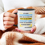 22Feels® Schwiegermutter Geschenk von Schwiegersohn bzw. Bräutigam - Tasse mit Spruch (Weiss-Schwarz, 320ml)-TwoTone Tasse Weiss-Schwarz 320ml-22Feels