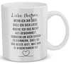 22Feels® Ehefrau Geschenk zum Hochzeitstag, Valentinstag etc. - Tasse mit Spruch: Wenn Ich Dir Sage, Dass Ich Dich Liebe (Weiss, 320ml)-Weisse Tasse 320ml-22Feels