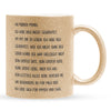 22Feels® Ehemann Geschenk zum Hochzeitstag, Valentinstag etc. - Glitzertasse mit Spruch (Gold, 320ml)-Glitzertasse Gold 320ml-22Feels