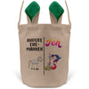 22Feels® Ehemann Osterkorb mit Henkel Ostergeschenk Tragetasche Ostern Deko Osternest Körbchen Hasenohren (Beige/Grün)-Ostern Tragetasche-22Feels