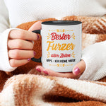 22Feels® Papa Geschenk - Tasse mit Spruch (Weiss-Schwarz, 320ml)-TwoTone Tasse Weiss-Schwarz 320ml-22Feels