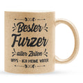 Papa Geschenk Vatertag, Vater Glitzertasse Gold Geburtstag, von Tochter und Sohn, Weihnachten Geschenke Männer, Kaffeetasse Tee Haferl-Glitzertasse Gold 320ml-22Feels