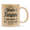 Papa Geschenk Vatertag, Vater Glitzertasse Gold Geburtstag, von Tochter und Sohn, Weihnachten Geschenke Männer, Kaffeetasse Tee Haferl-Glitzertasse Gold 320ml-22Feels