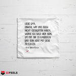 22Feels® Du Wirst Oma Frauen Schwangerschaft Geschenk für werdende Grossmütter - Kissen mit Spruch (Weiss 40x40cm)-Kissen Weiss 40x40-22Feels