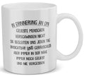 22Feels® Geschenk zum Andenken - Tasse mit Spruch: In Erinnerung An Opa (Weiss, 320ml)-Weisse Tasse 320ml-22Feels