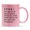 22Feels® Ehemann Geschenk zum Hochzeitstag, Valentinstag etc. - Glitzertasse mit Spruch (Pink, 320ml)-Glitzertasse Pink 320ml-22Feels