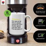 22Feels® Verlobter Geschenk - XL Tasse mit Spruch (Weiss, 440ml)-Weisse XL Tasse 440ml-22Feels