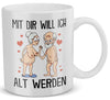 22Feels® Paar Geschenk zum Jahrestag, Hochzeitstag, Valentinstag etc. - Tasse mit Spruch (Weiss, 320ml)-Weisse Tasse 320ml-22Feels
