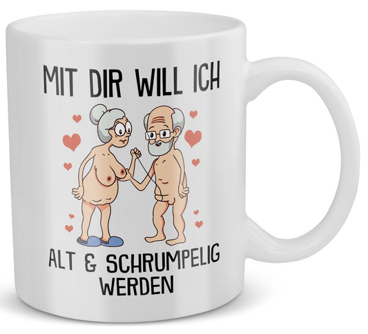 22Feels® Paar Geschenk zum Jahrestag, Hochzeitstag, Valentinstag etc. - Tasse mit Spruch (Weiss, 320ml)-Weisse Tasse 320ml-22Feels