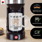 22Feels® Paar Geschenk zum Jahrestag, Hochzeitstag, Valentinstag etc. - Tasse mit Spruch (Weiss, 320ml)-Weisse Tasse 320ml-22Feels