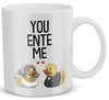 22Feels® Hochzeitsgeschenk - Paar Tasse mit Spruch (Weiss, 320ml)-Weisse Tasse 320ml-22Feels
