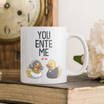 22Feels® Hochzeitsgeschenk - Paar Tasse mit Spruch (Weiss, 320ml)-Weisse Tasse 320ml-22Feels