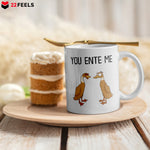 22Feels® Paar Geschenk zum Jahrestag, Hochzeitstag, Valentinstag etc. - Tasse mit Spruch (Weiss, 320ml)-Weisse Tasse 320ml-22Feels