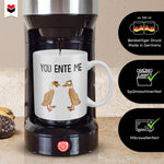 22Feels® Paar Geschenk zum Jahrestag, Hochzeitstag, Valentinstag etc. - Tasse mit Spruch (Weiss, 320ml)-Weisse Tasse 320ml-22Feels