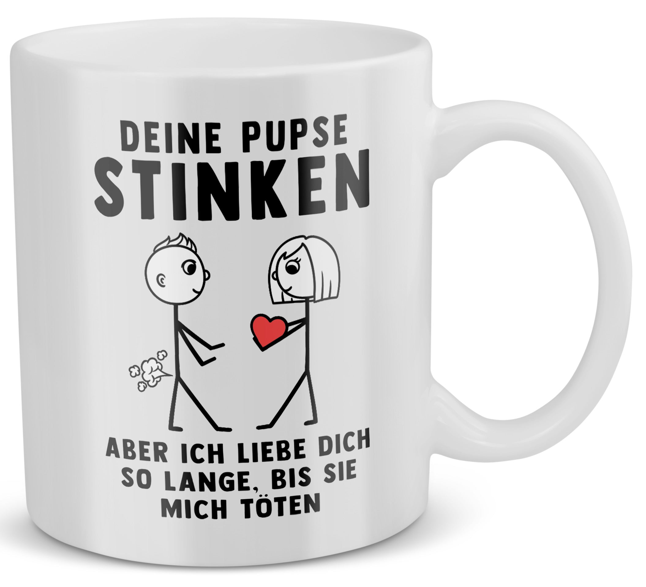 22Feels® Männer Geschenk zum Jahrestag, Hochzeitstag, Valentinstag etc. - Tasse mit Spruch (Weiss, 320ml)-Weisse Tasse 320ml-22Feels
