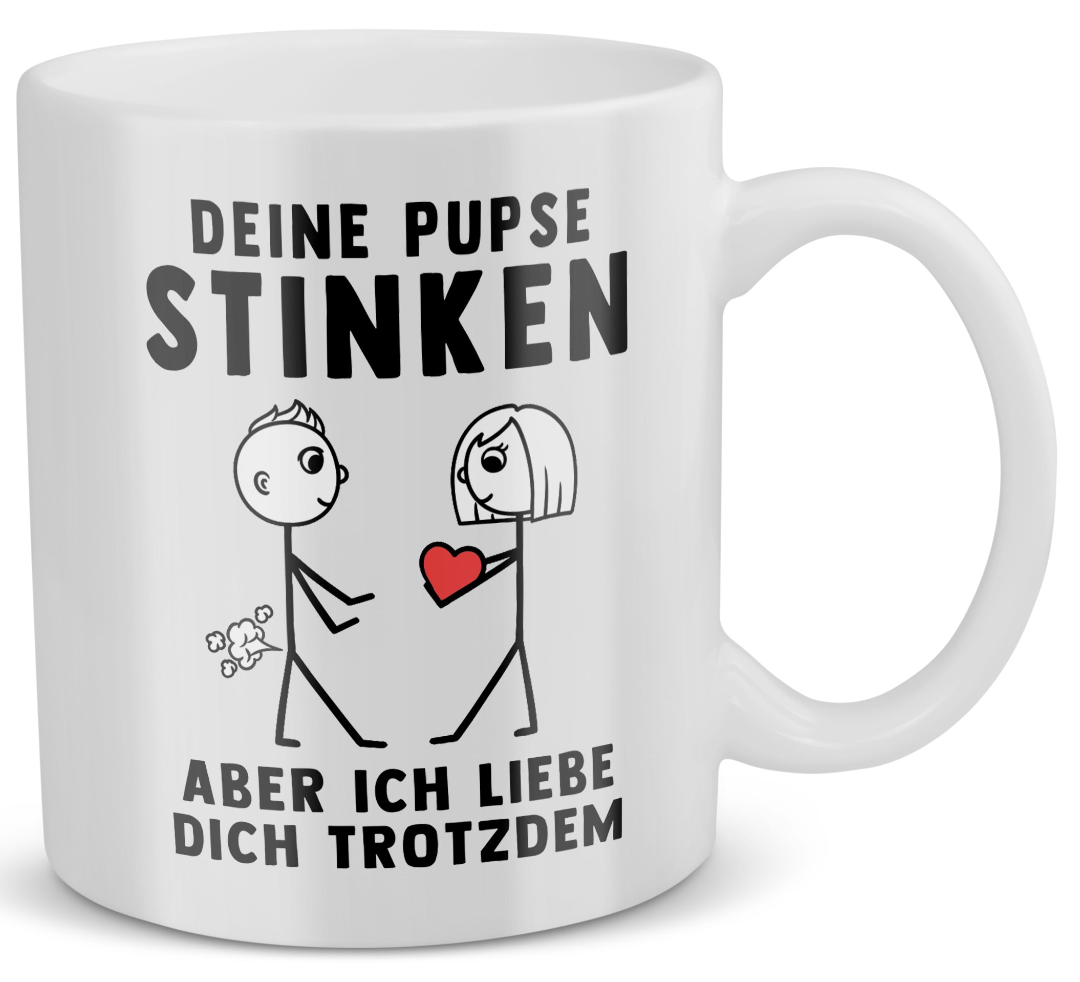 22Feels® Männer Geschenk zum Jahrestag, Hochzeitstag, Valentinstag etc. - Tasse mit Spruch (Weiss, 320ml)-Weisse Tasse 320ml-22Feels