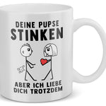 22Feels® Männer Geschenk zum Jahrestag, Hochzeitstag, Valentinstag etc. - Tasse mit Spruch (Weiss, 320ml)-Weisse Tasse 320ml-22Feels
