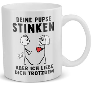 22Feels® Männer Geschenk zum Jahrestag, Hochzeitstag, Valentinstag etc. - Tasse mit Spruch (Weiss, 320ml)-Weisse Tasse 320ml-22Feels