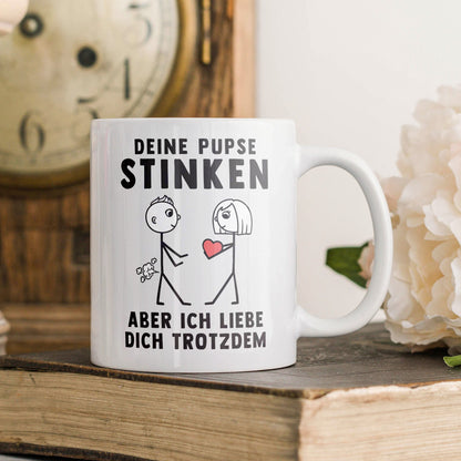 22Feels® Männer Geschenk zum Jahrestag, Hochzeitstag, Valentinstag etc. - Tasse mit Spruch (Weiss, 320ml)-Weisse Tasse 320ml-22Feels