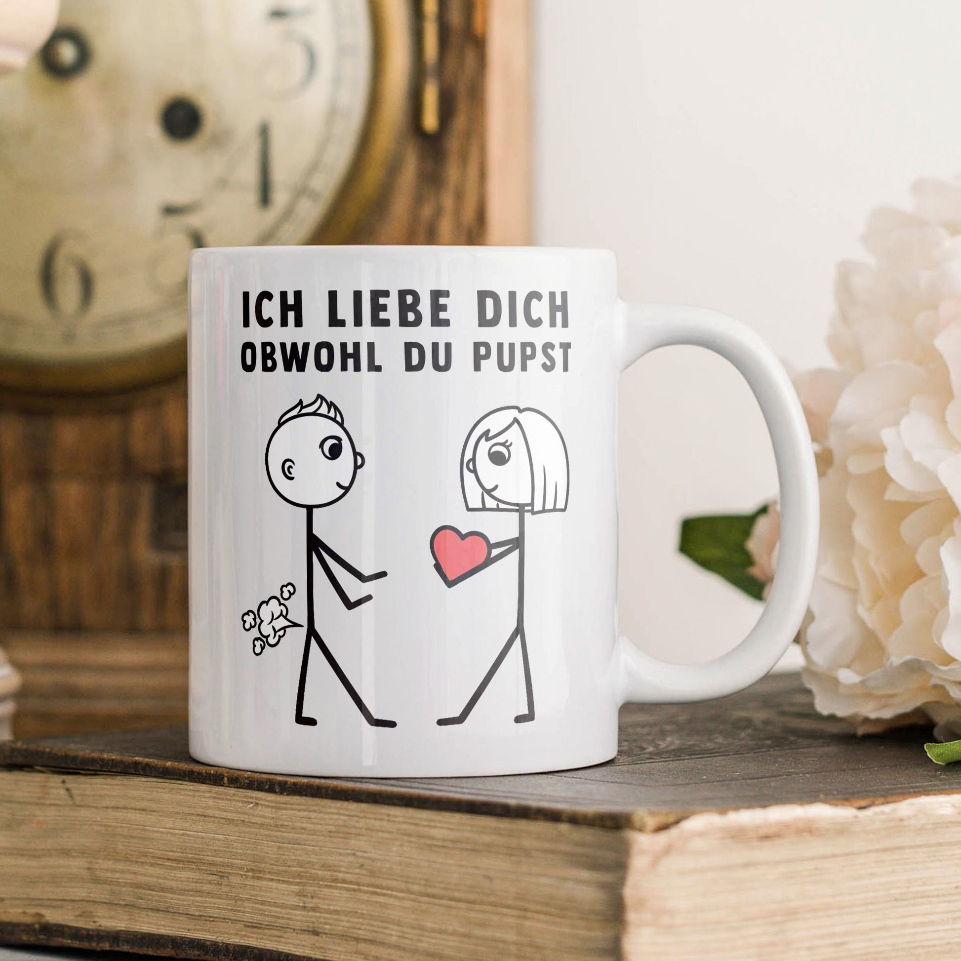 22Feels® Männer Geschenk zum Jahrestag, Hochzeitstag, Valentinstag etc. - Tasse mit Spruch (Weiss, 320ml)-Weisse Tasse 320ml-22Feels
