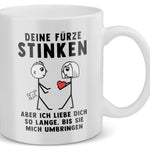22Feels® Männer Geschenk zum Jahrestag, Hochzeitstag, Valentinstag etc. - Tasse mit Spruch (Weiss, 320ml)-Weisse Tasse 320ml-22Feels