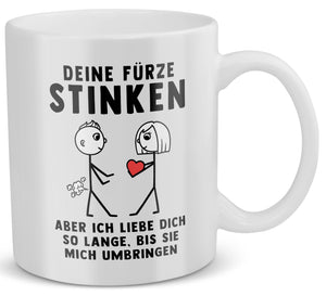 22Feels® Männer Geschenk zum Jahrestag, Hochzeitstag, Valentinstag etc. - Tasse mit Spruch (Weiss, 320ml)-Weisse Tasse 320ml-22Feels