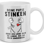 22Feels® Männer Geschenk zum Jahrestag, Hochzeitstag, Valentinstag etc. - Tasse mit Spruch (Weiss, 320ml)-Weisse Tasse 320ml-22Feels