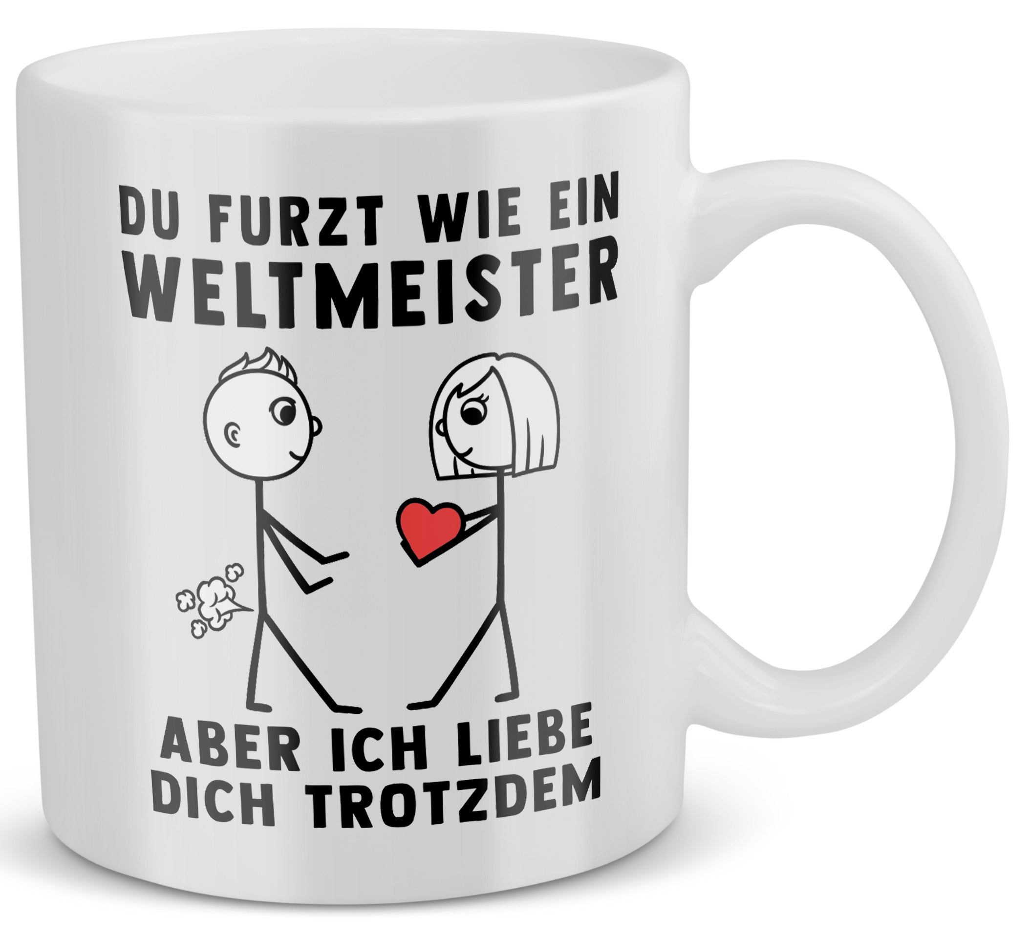 22Feels® Männer Geschenk zum Jahrestag, Hochzeitstag, Valentinstag etc. - Tasse mit Spruch (Weiss, 320ml)-Weisse Tasse 320ml-22Feels