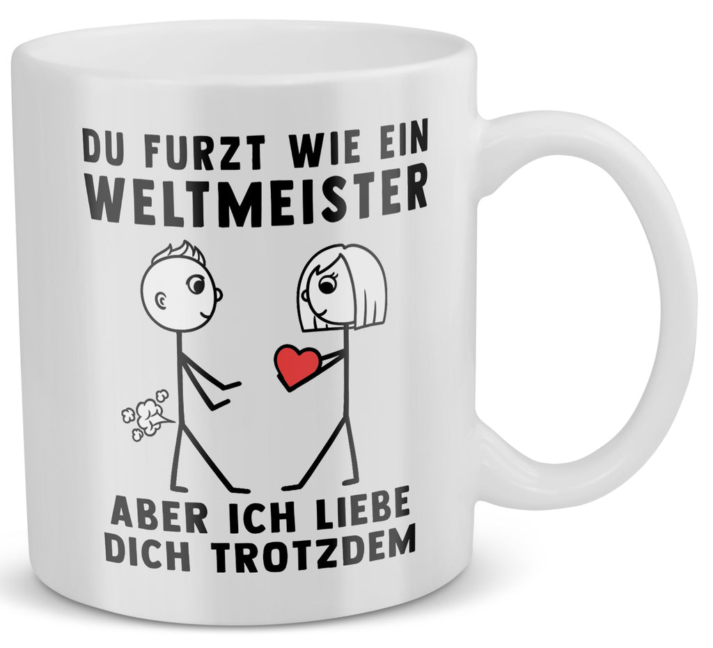 22Feels® Männer Geschenk zum Jahrestag, Hochzeitstag, Valentinstag etc. - Tasse mit Spruch (Weiss, 320ml)-Weisse Tasse 320ml-22Feels