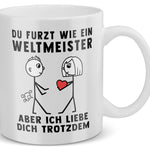 22Feels® Männer Geschenk zum Jahrestag, Hochzeitstag, Valentinstag etc. - Tasse mit Spruch (Weiss, 320ml)-Weisse Tasse 320ml-22Feels