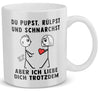 22Feels® Männer Geschenk zum Jahrestag, Hochzeitstag, Valentinstag etc. - Tasse mit Spruch (Weiss, 320ml)-Weisse Tasse 320ml-22Feels