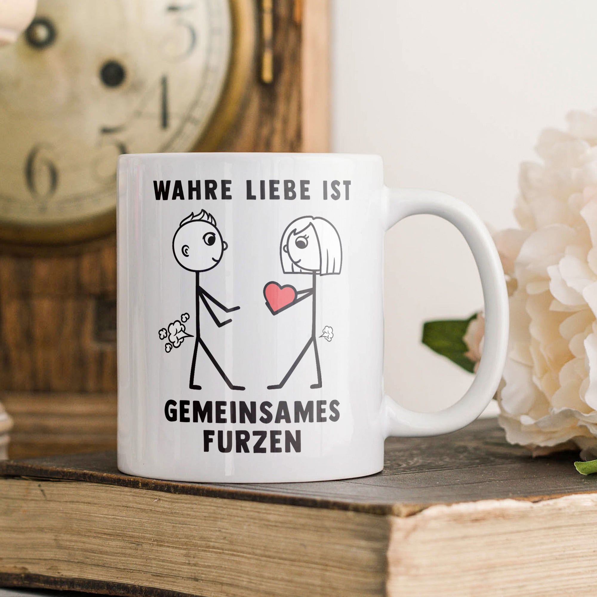 22Feels® Männer Geschenk zum Jahrestag, Hochzeitstag, Valentinstag etc. - Tasse mit Spruch (Weiss, 320ml)-Weisse Tasse 320ml-22Feels