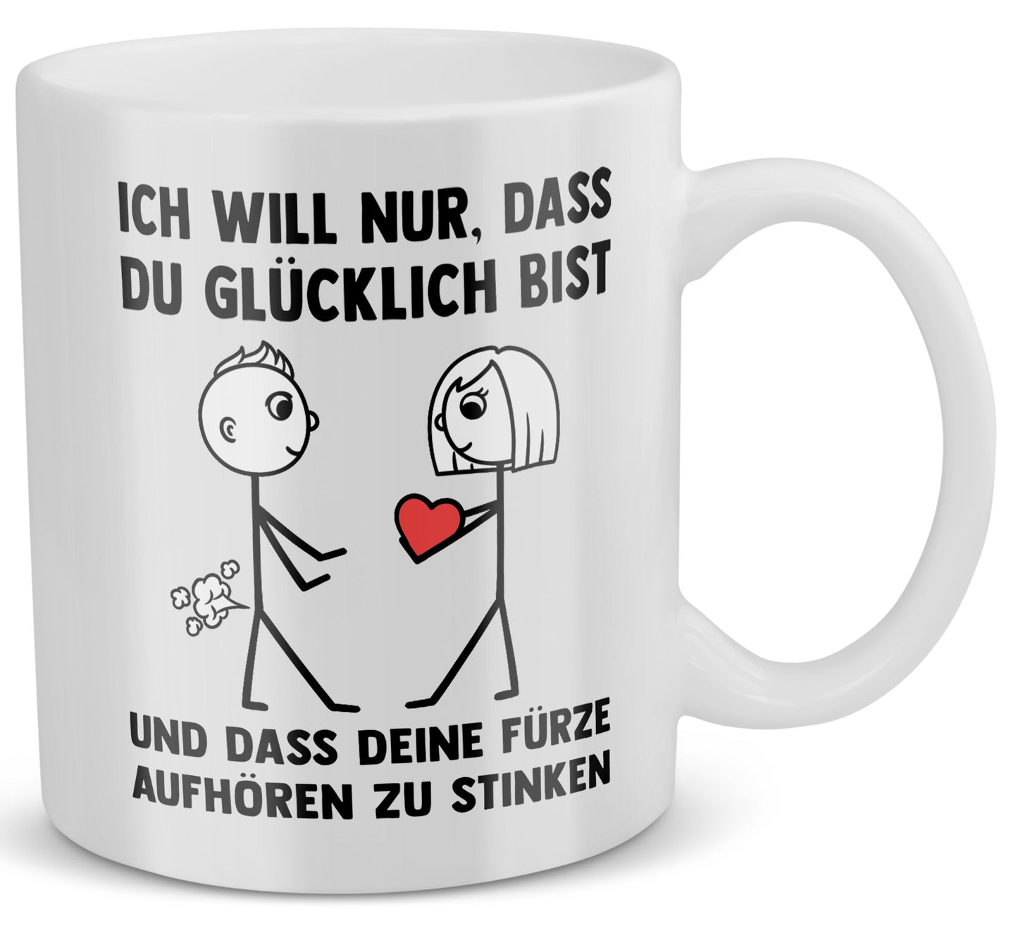 22Feels® Männer Geschenk zum Jahrestag, Hochzeitstag, Valentinstag etc. - Tasse mit Spruch (Weiss, 320ml)-Weisse Tasse 320ml-22Feels