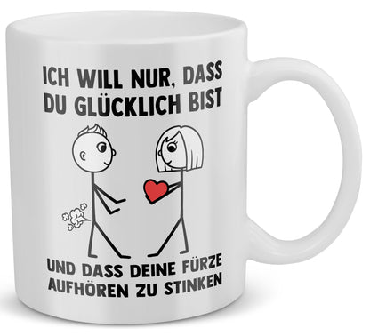 22Feels® Männer Geschenk zum Jahrestag, Hochzeitstag, Valentinstag etc. - Tasse mit Spruch (Weiss, 320ml)-Weisse Tasse 320ml-22Feels