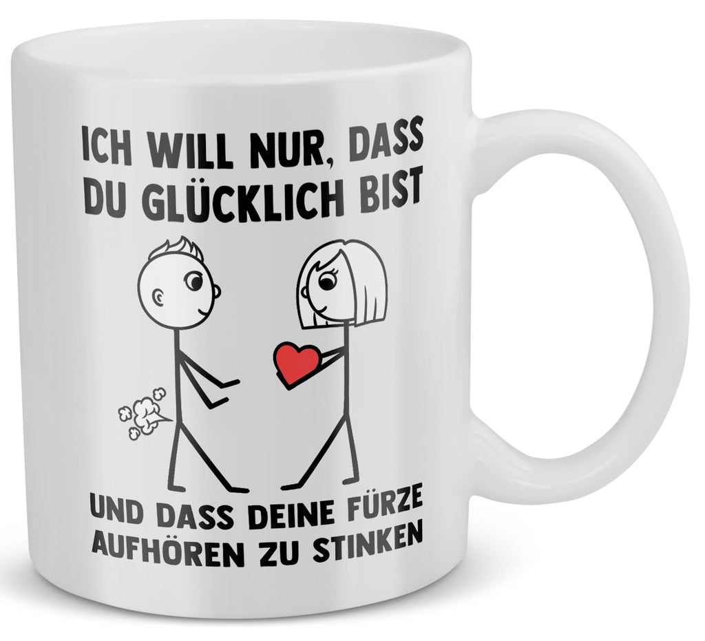 22Feels® Männer Geschenk zum Jahrestag, Hochzeitstag, Valentinstag etc. - Tasse mit Spruch (Weiss, 320ml)-Weisse Tasse 320ml-22Feels