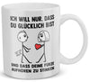 22Feels® Männer Geschenk zum Jahrestag, Hochzeitstag, Valentinstag etc. - Tasse mit Spruch (Weiss, 320ml)-Weisse Tasse 320ml-22Feels