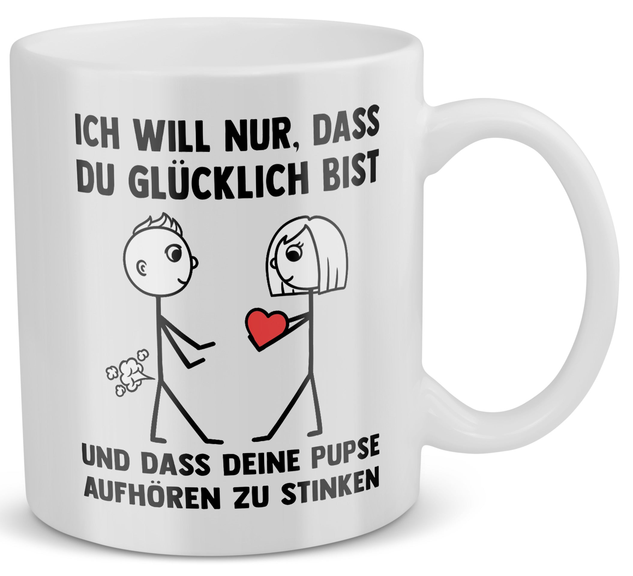 22Feels® Männer Geschenk zum Jahrestag, Hochzeitstag, Valentinstag etc. - Tasse mit Spruch (Weiss, 320ml)-Weisse Tasse 320ml-22Feels