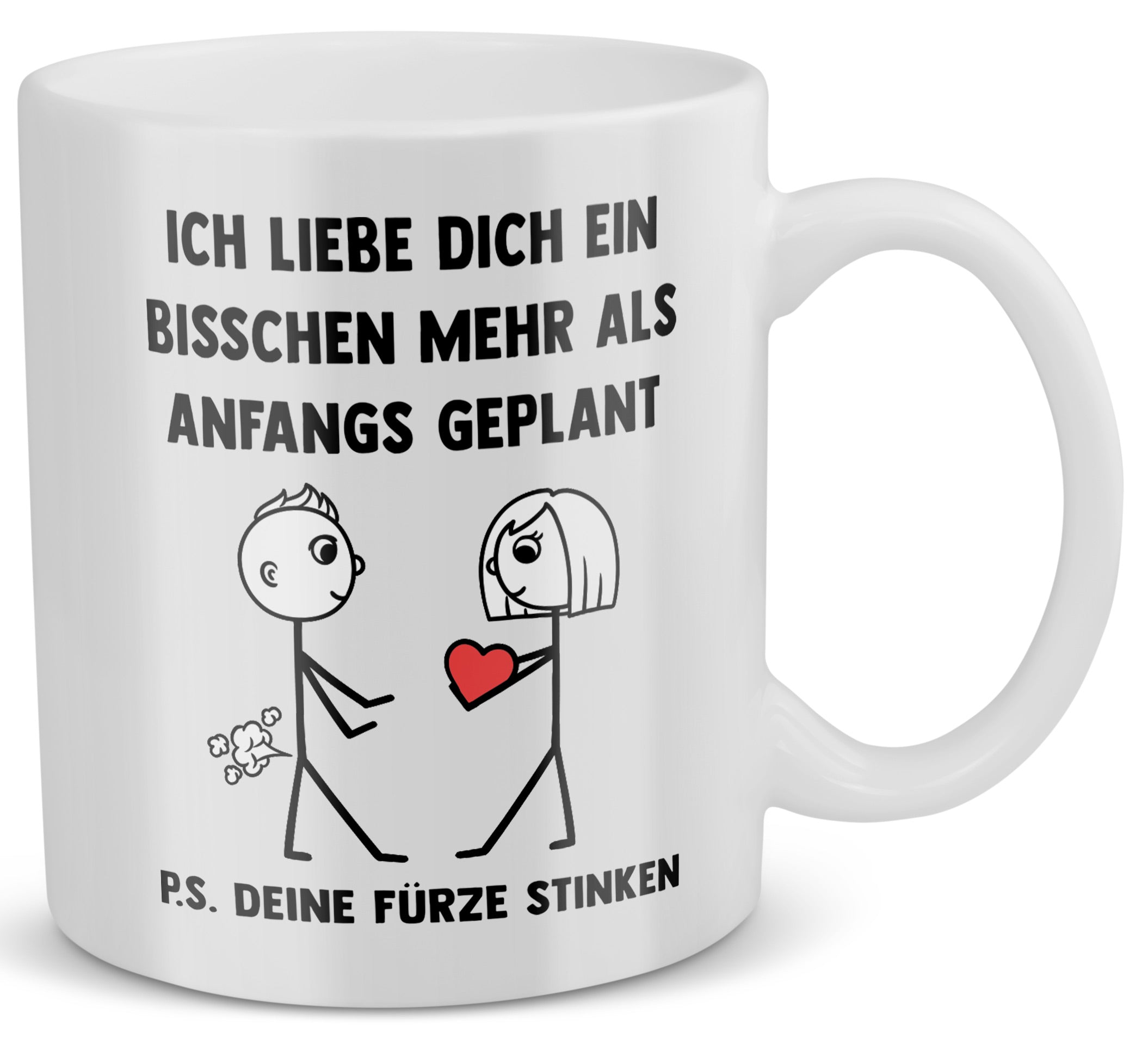 22Feels® Männer Geschenk zum Jahrestag, Hochzeitstag, Valentinstag etc. - Tasse mit Spruch (Weiss, 320ml)-Weisse Tasse 320ml-22Feels