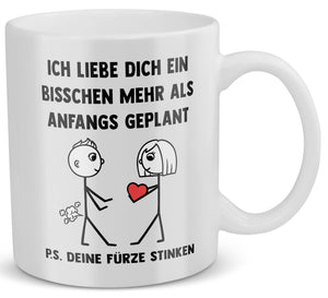 22Feels® Männer Geschenk zum Jahrestag, Hochzeitstag, Valentinstag etc. - Tasse mit Spruch (Weiss, 320ml)-Weisse Tasse 320ml-22Feels