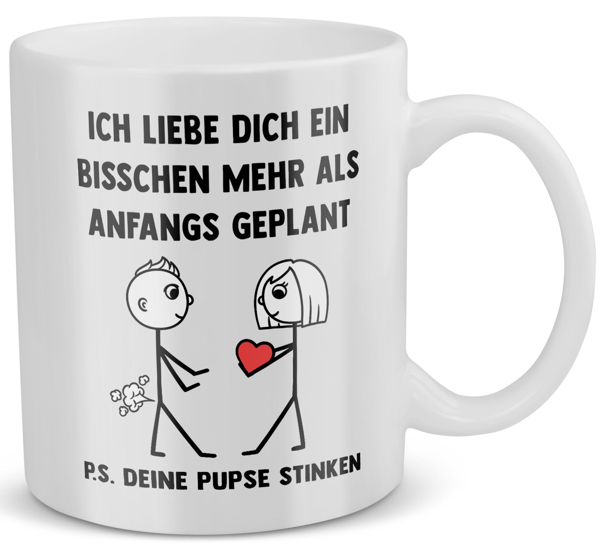 22Feels® Männer Geschenk zum Jahrestag, Hochzeitstag, Valentinstag etc. - Tasse mit Spruch (Weiss, 320ml)-Weisse Tasse 320ml-22Feels